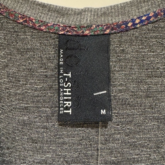 NWT Anthropologie Dolan T-Shirt Gray Boho Drawstring Jogger Jumpsuit. Medium. - Picture 7 of 7